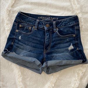 American Eagle super stretch jean shorts
